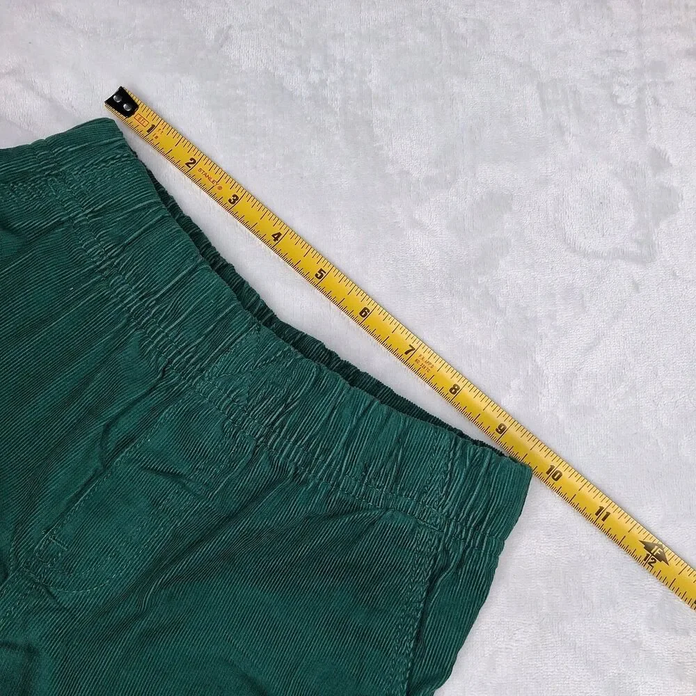 Carters Toddler Boys 2 Piece Set Plaid Flannel Shirt and Green Pants 5T